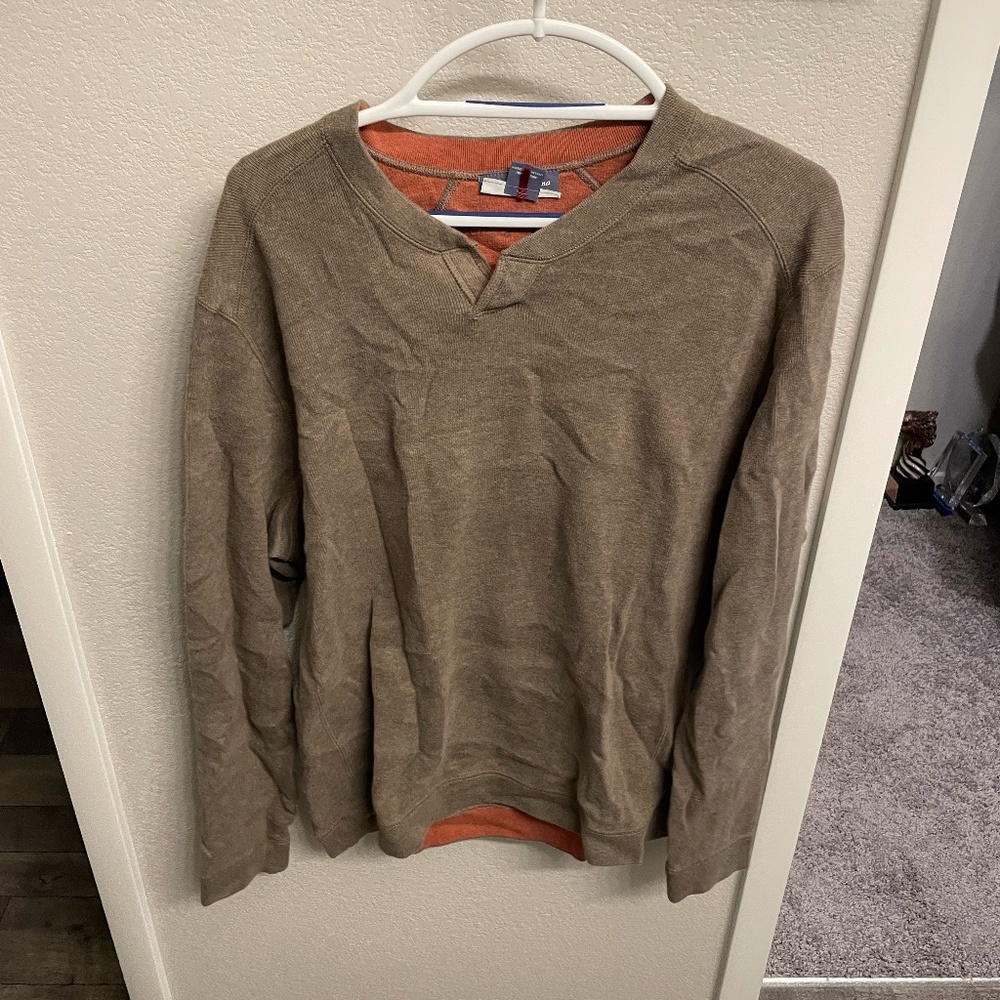 Tommy Bahama Reversible Sweater Size Large